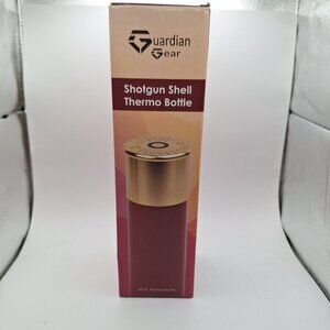 GUARDIAN GEAR 12 GAUGE SHOTGUN SHELL THERMO BOTTLE 25 OZ. INSULATED RED NIB